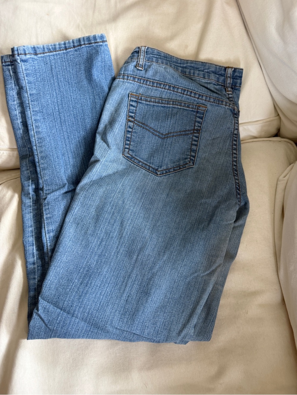 Cara Jeans Women’s Size 11/12 Light Wash Straight Leg Denim